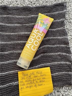 New Rare Bath Body Works Love & Sunshine Aqua Cool Aloe Gel Lotion (4.5oz left)